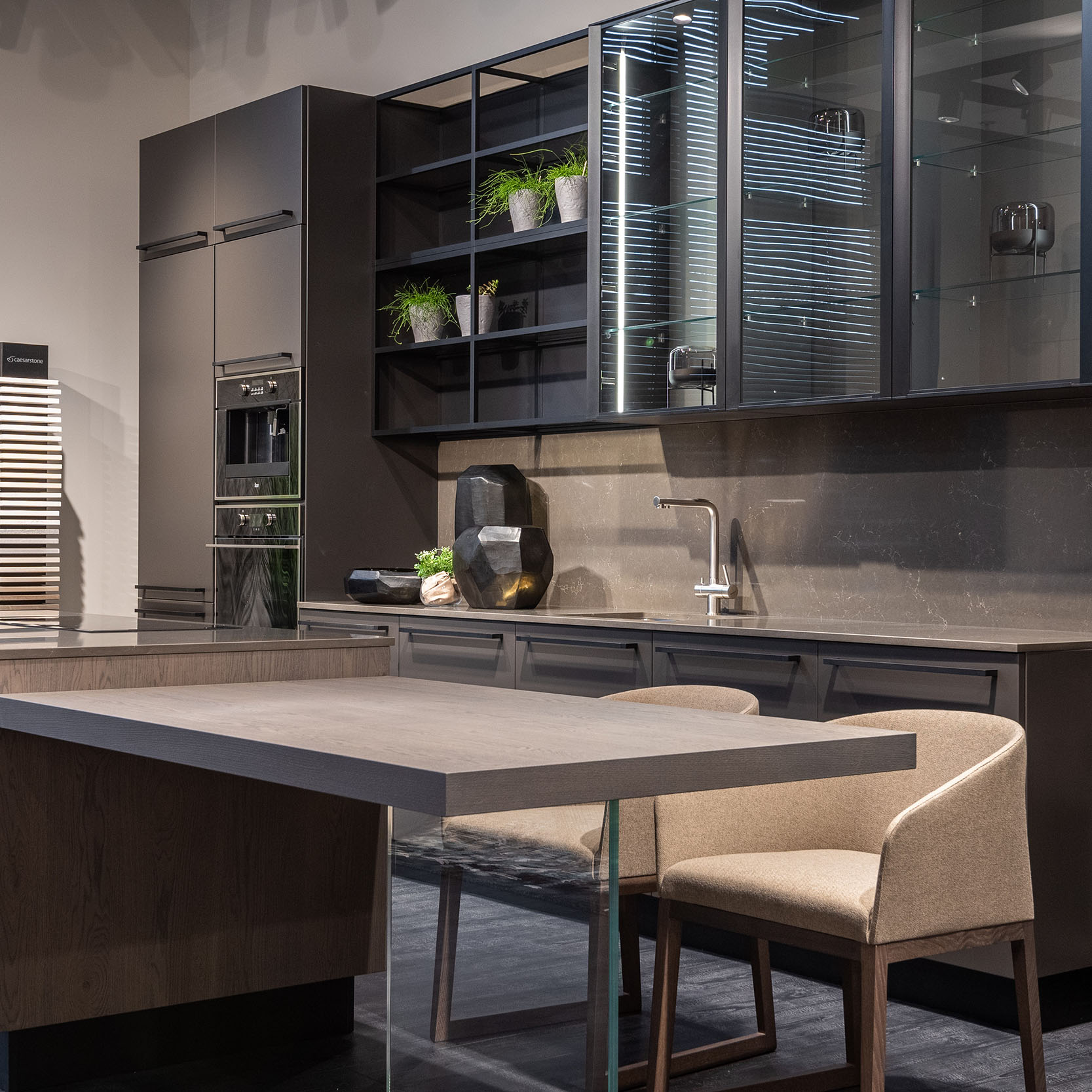 Beautiful and clean design in a kitchen remodel.